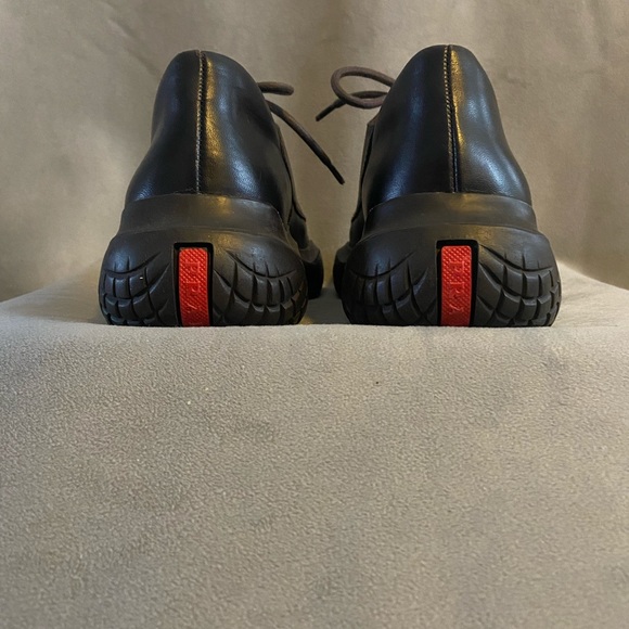 Prada Women’s Platform Oxford Brown 5.5 US | 35.5 - Picture 8 of 12